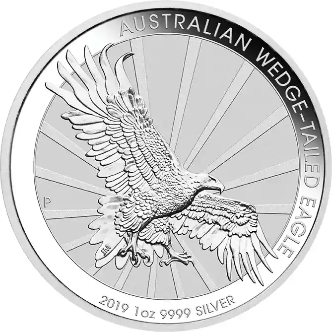 1 Unze Silbermünze Australien Wedge Tailed Eagle 2019 | Hochwertig
