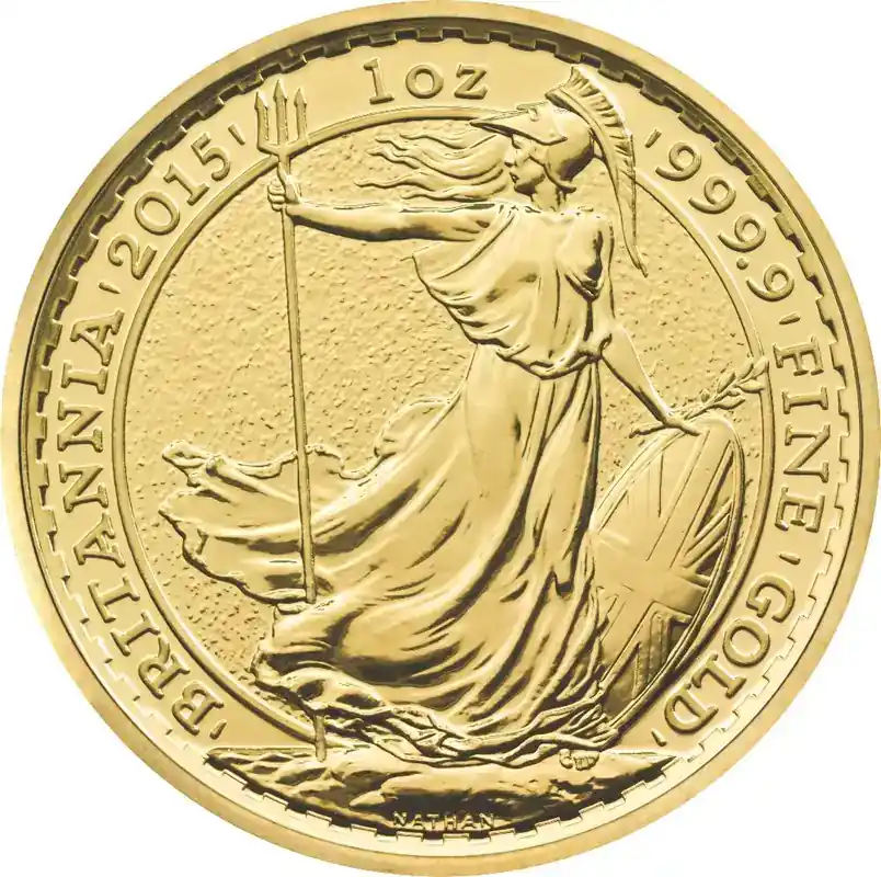Premium - 1 Unze Goldmünze Britannia 2015