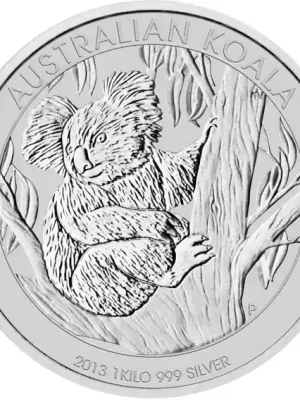 1 Kilogramm Silbermünze Australien Koala 2013 | Gleich bestellen