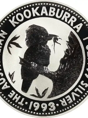 1 Kilogramm Silbermünze Australien Kookaburra 1993 - Sonderpreis