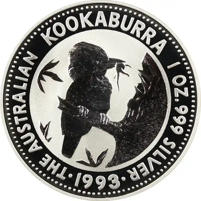 1 Kilogramm Silbermünze Australien Kookaburra 1993 - Sonderpreis