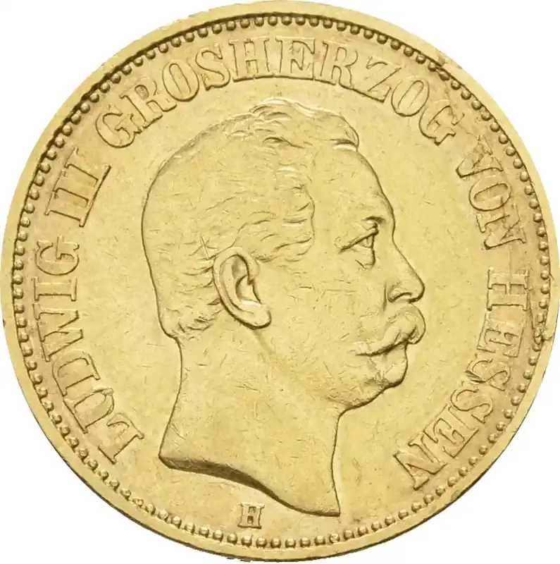 20 Mark Ludwig III Großherzog von Hessen - Nur noch kurze Zeit