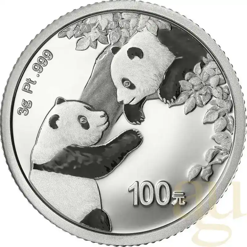 3 Gramm Platinmünze China Panda 2023 proof | Top-Angebot