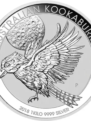 1 Kilogramm Silbermünze Australien Kookaburra 2018 | Aktion