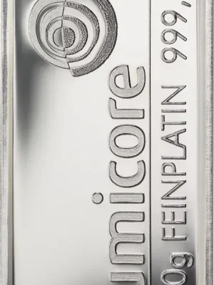 20 Gramm Platinbarren - Neu eingetroffen