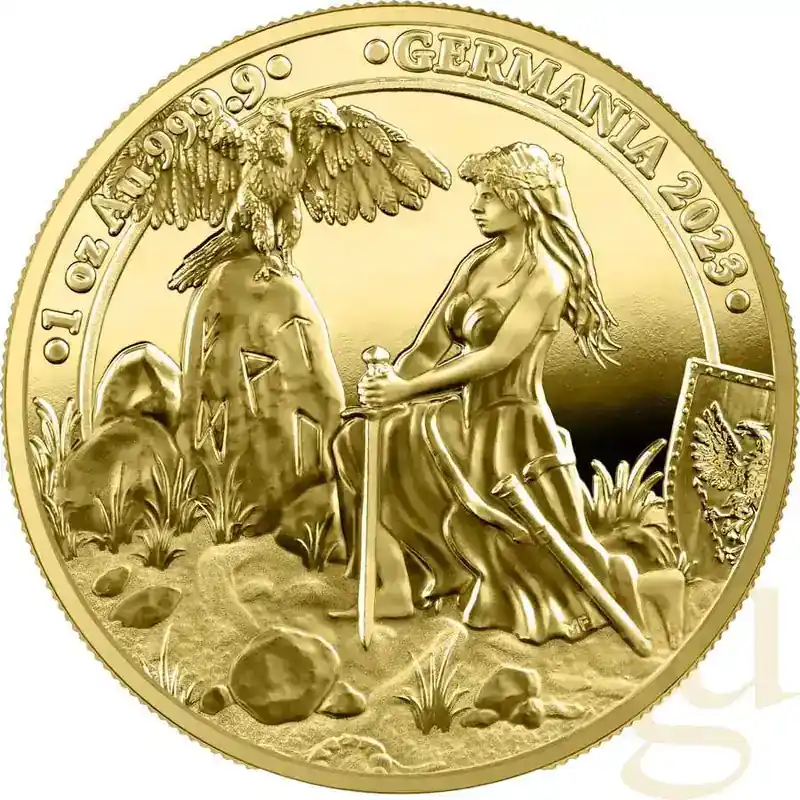 1 Unze Goldmünze Germania 2023 proof - Aktionspreis