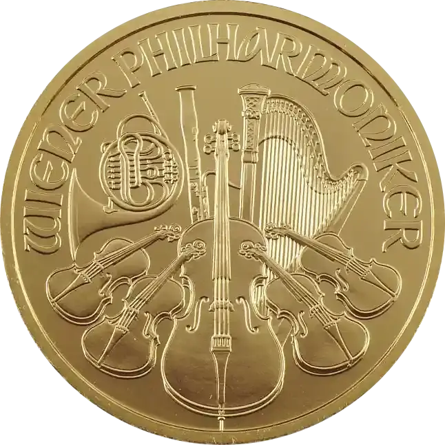1/10 Unze Goldmünze Wiener Philharmoniker - Angebot
