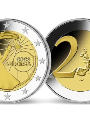 2 Euro Gedenkmünze Andorra 2023 „Sommersonnenwende“ - Online bestellbar
