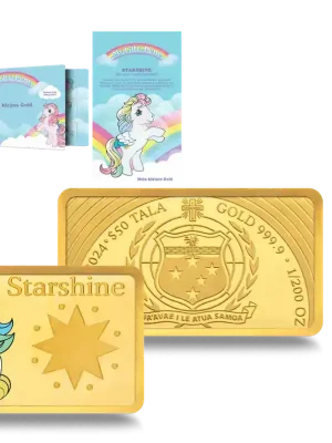 „Mein kleines Gold“ – die offiziellen „My Little Pony“-Gold-Münzbarren! | Sehr gut bewertet