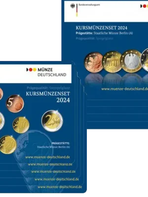 Deutschland Kursmünzensatz + 2-Euro-Münze „Mecklenburg-Vorpommern“ 2024 - Bestpreis