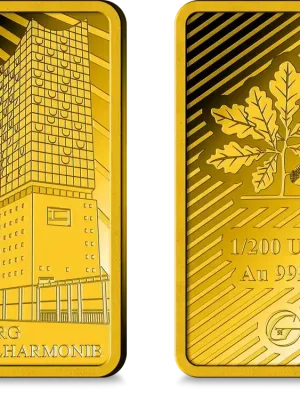 Die Elbphilharmonie erstrahlt in purem Gold - Schnell zugreifen