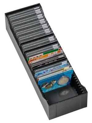 Nur wenige verfügbar - Archivbox LOGIK, Querformat, schwarz