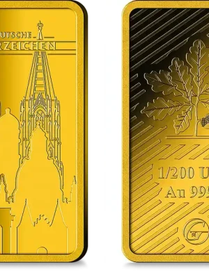 Goldbarren „Deutsche Wahrzeichen“ - Neu