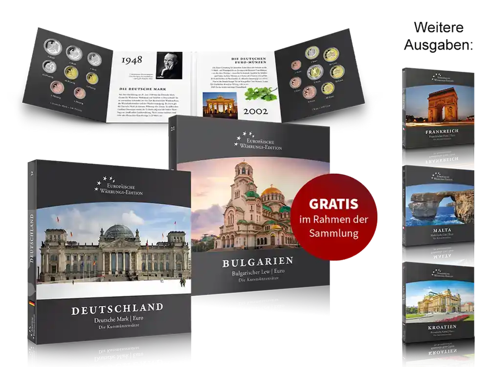 Kursmünzen-Sätze „Europäische Währungs-Edition“ – Deutschland - Sehr gefragt