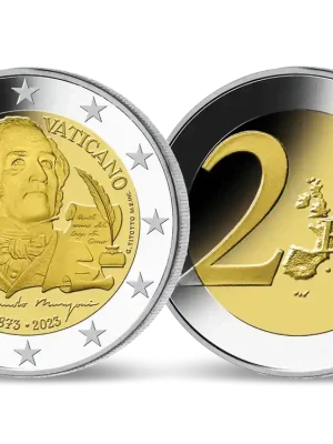 Nur noch kurze Zeit | 2 Euro Gedenkmünze Vatikan 2023 „150. Todestag Alessandro Manzoni“