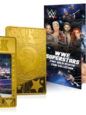 Die WWE Superstars auf offiziellen Münzbarren – Dein Start The Rock - Rabatt