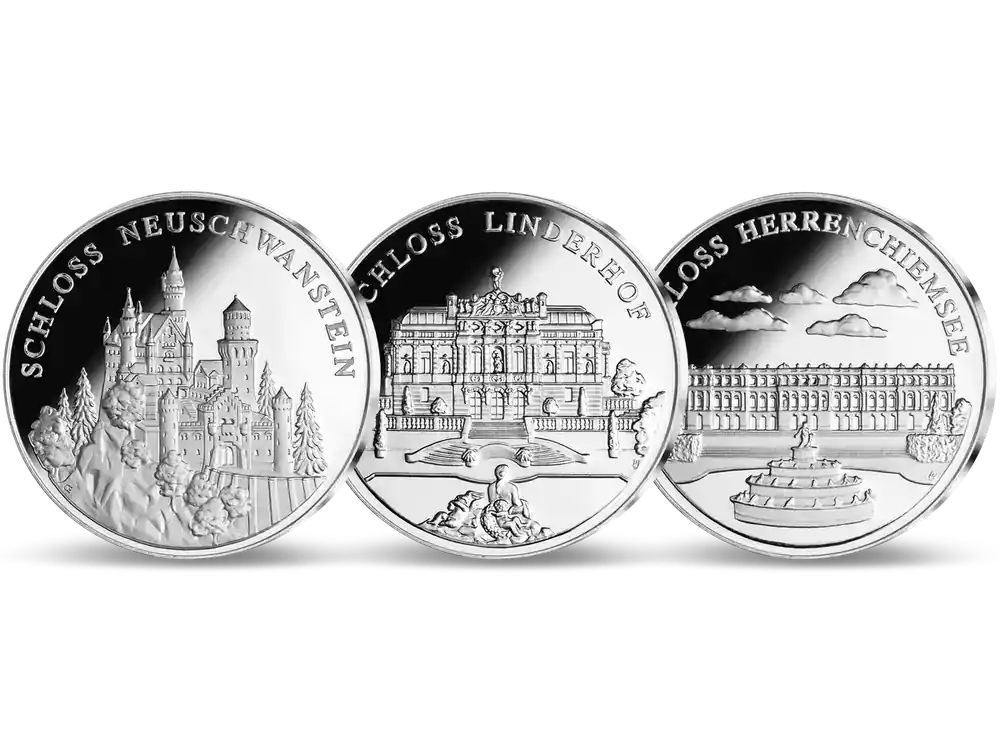 Premium-Qualität - Die Königsschlösser Ludwigs II. im exklusiven 3er-Set