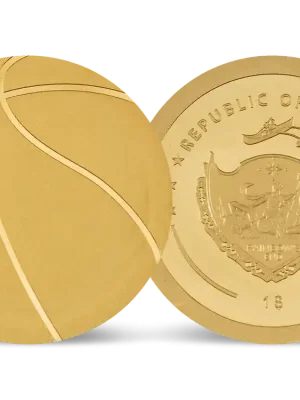 Gold-Gedenkmünze „Basketball“ | Kostenlose Rückgabe
