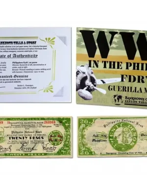 Franklin D. Roosevelts philippinische 20-Pesos-Banknote - Zeitlich begrenzt