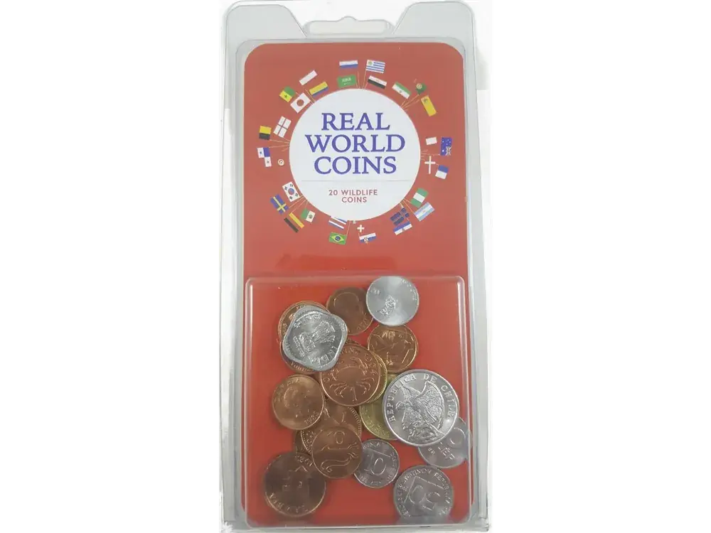 Heute bestellen - Wildlife Coins 20er-Set