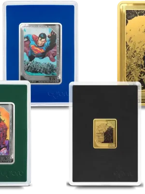 „The Art of DC Comics“ – die Silbermünzen-Box mit 2 Überraschungsmotiven | Einfache Rückgabe