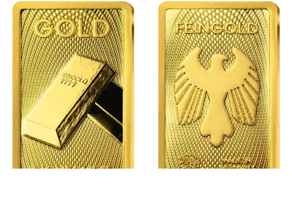 Goldbarren Sicherheit und Zukunft - Nur begrenzt verfügbar