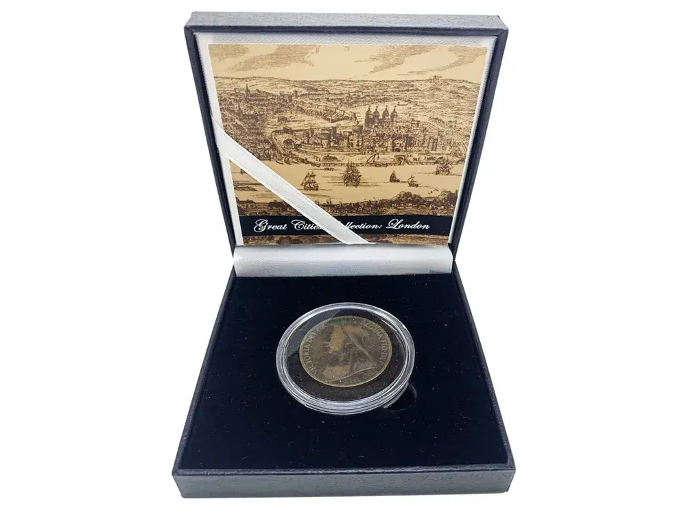 Nur heute - Great Cities Kollektion Viktorianisches London Großbritannien Penny Victoria 1895-1901