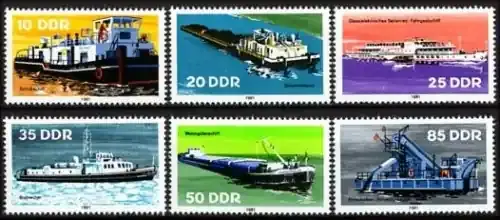 Jetzt verfügbar - DDR, MiNr. 2651-2656 postfrisch