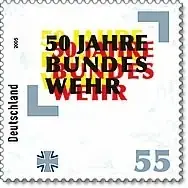 Bund, Michel Nr. 2497 postfrisch – 50 Jahre Bundeswehr - Sonderpreis