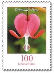 Endet bald - Bund, Michel Nr. 2547 postfrisch – Freimarken Blumen 100 cent Tränendes Herz