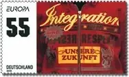 Bund, Michel Nr. 2535 postfrisch – EUROPA – Integration | Preis gesenkt