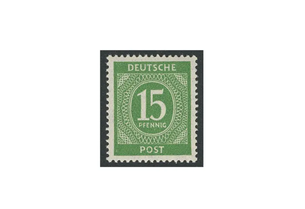 Preiswert | Briefmarke Alliierte Besetzung Kontrollrat I 1946 Michel-Nr. 922 f postfrisch