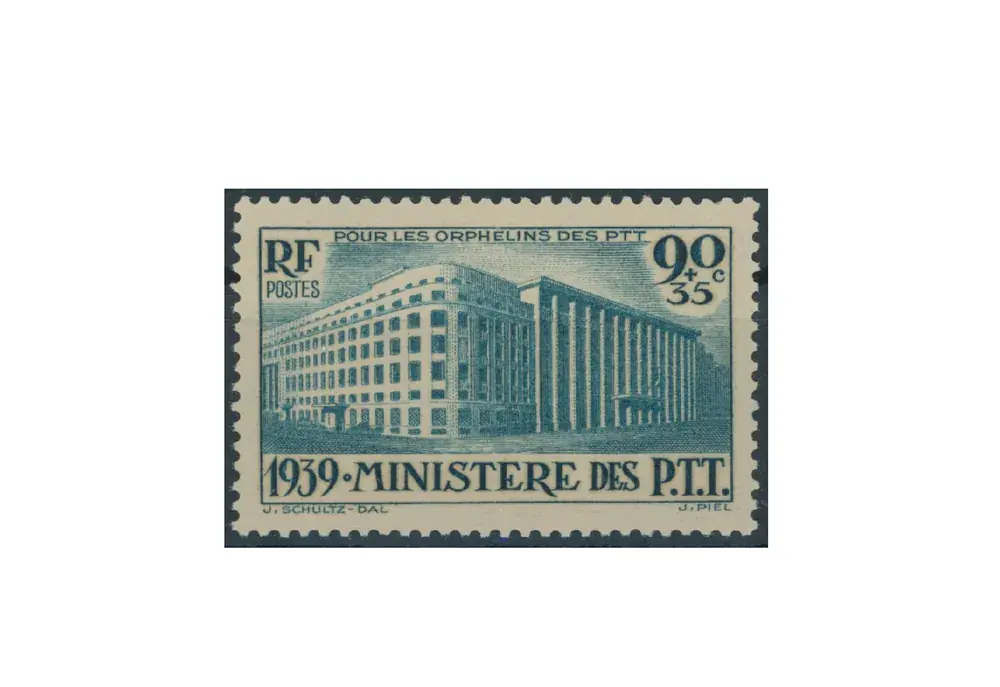Sicher bezahlen - Briefmarke Frankreich Postministerium 1939 Michel-Nr. 442 postfrisch