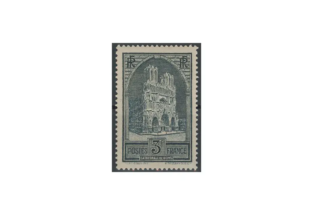 Briefmarke Frankreich Bauwerke 1930-1931 Michel-Nr. 256 postfrisch - Super-Preis