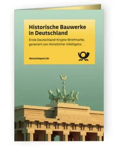 Bund MiNr. 3801 (MH 127) postfrisch – Krypto-Briefmarke Brandenburger Tor selbstklebend - Premium