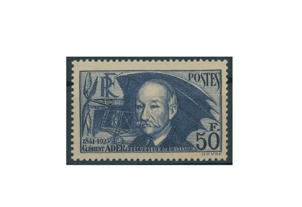 Briefmarke Frankreich Clément Ader 1938 Michel-Nr. 425 postfrisch - Schnäppchen