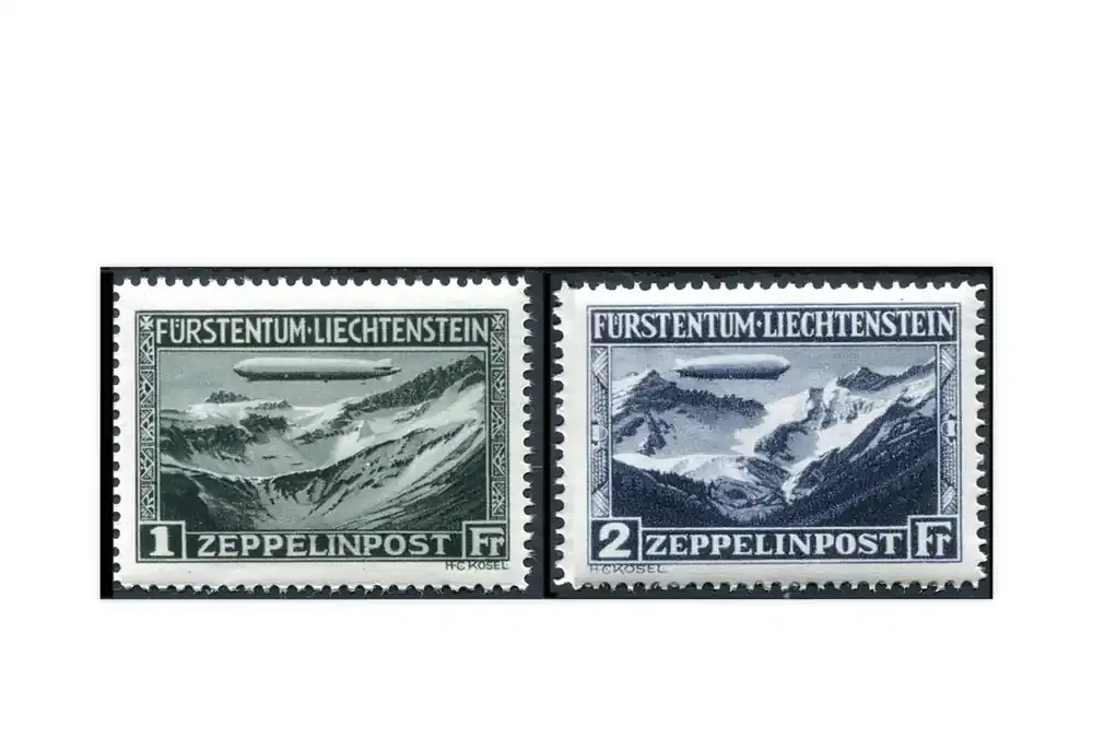 Liechtenstein Mi.Nr. 114/115 gest. | Zeitlich begrenzt