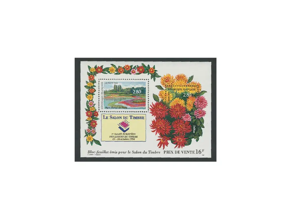 Briefmarken Frankreich Salon du Timbre 1994 Block 14 postfrisch | Beliebt