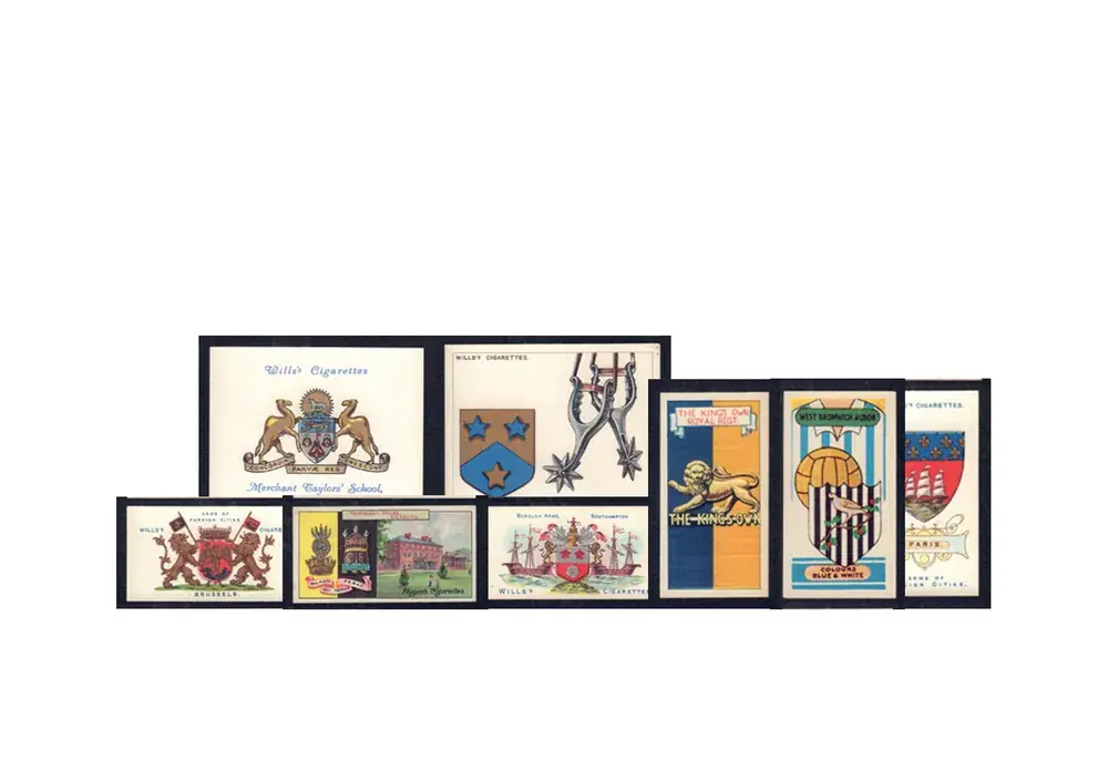 10 verschiedene Sammelbilder 1870/1935 verschiedene Motive | Herstellerpreis