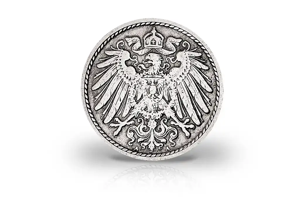 5 Pfennig 1890-1915 Deutsches Kaiserreich Jaeger-Nr. 12 | Kundenfavorit