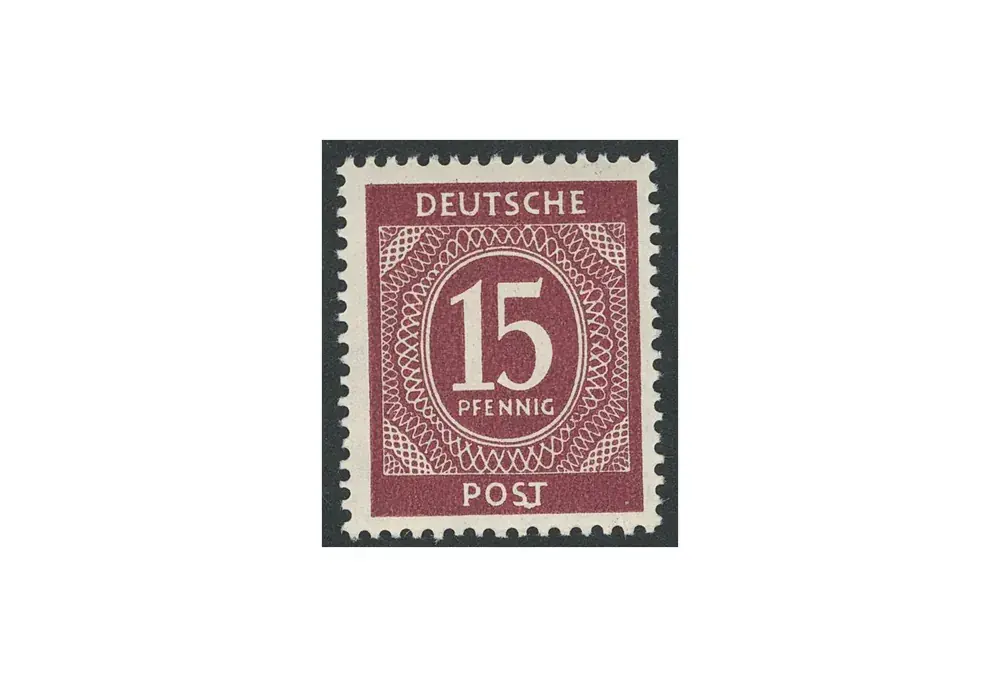 Hohe Qualität - Briefmarke Alliierte Besetzung Kontrollrat I 1946 Michel-Nr. 921 b postfrisch