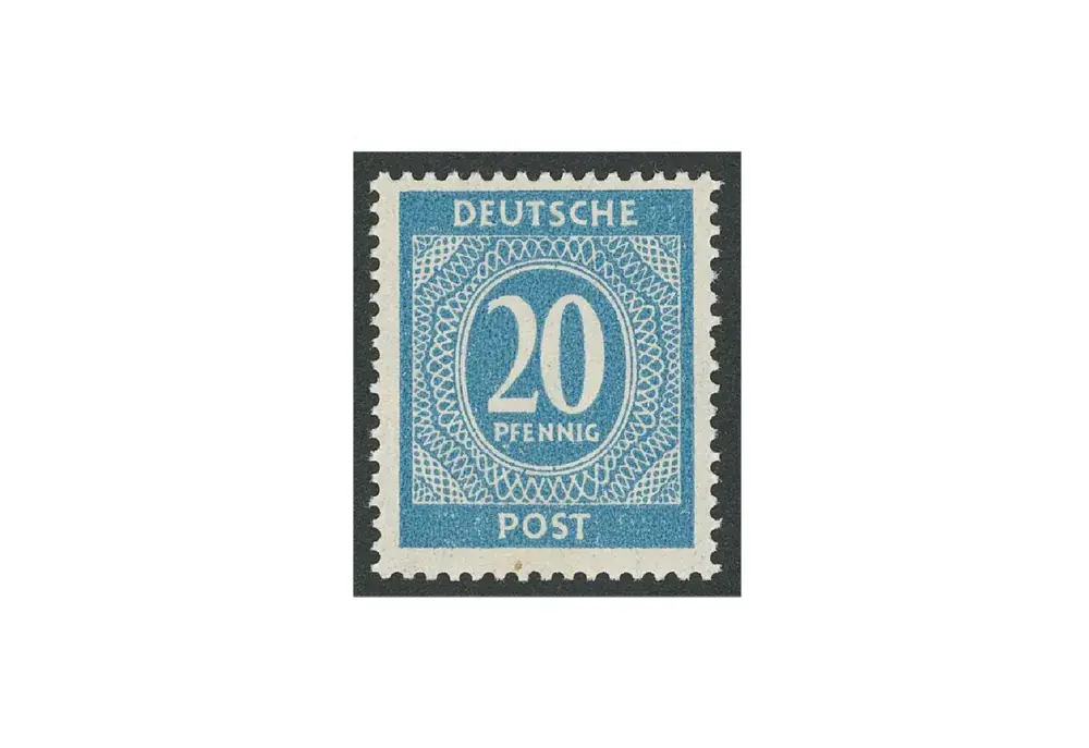 Briefmarke Alliierte Besetzung Kontrollrat I 1946 Michel-Nr. 924 d postfrisch - Sparangebot