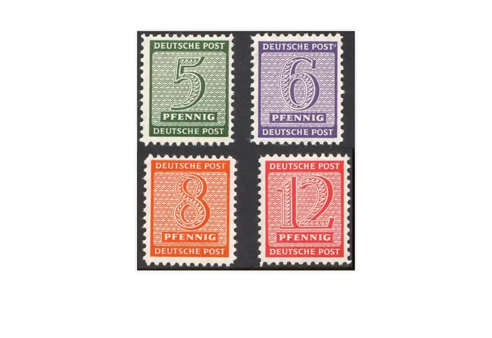 Neuheit | Briefmarken SBZ Michel-Nr. 120 X/123 X postfrisch