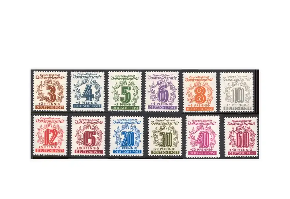 SBZ Mi.Nr. 138 y/149 y postfrisch - Markenqualität