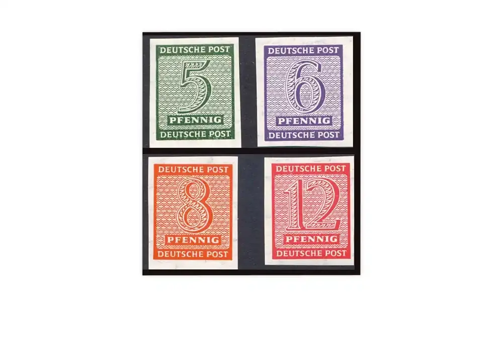 SBZ Michel-Nr. 116X/119X gestempelt | Top-Qualität