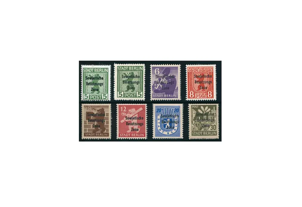 SBZ Mi.Nr. 200/206 A+B postfrisch - Sofort bestellen