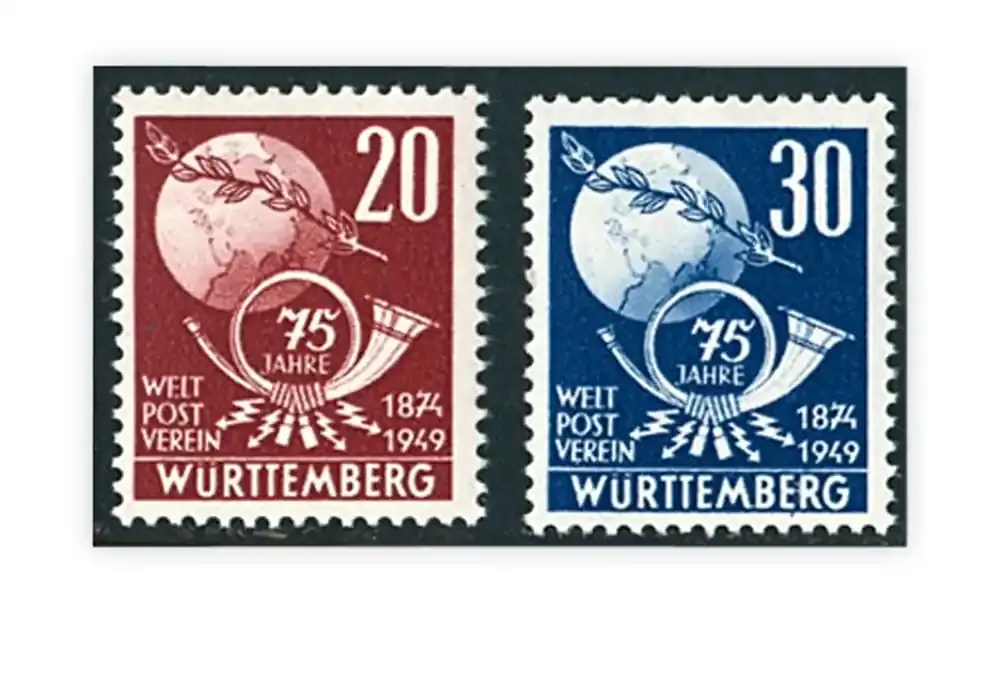 Angebot | Französische Zone Württemberg Mi.Nr. 51/52 gestempelt