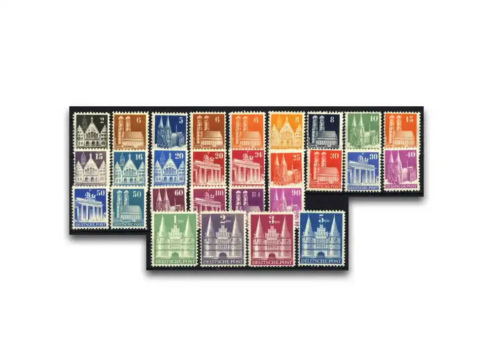 Schneller Versand - Alliierte Besetzung Bizone 1948 Michel-Nr. 73/100 I wg gestempelt