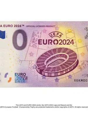0 Euro Banknote 2024 UEFA Final Stadium - Expressversand