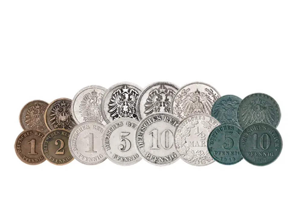 Münzen Lot Kaiserreich | Nur noch wenige